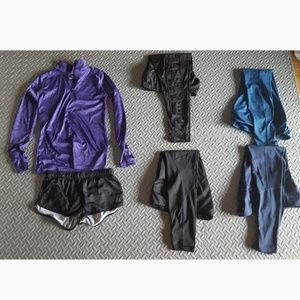 Women's workout lot